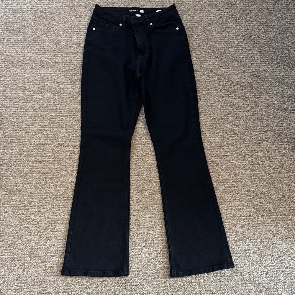 Forever 21 Mid Rise Bootcut Jeans